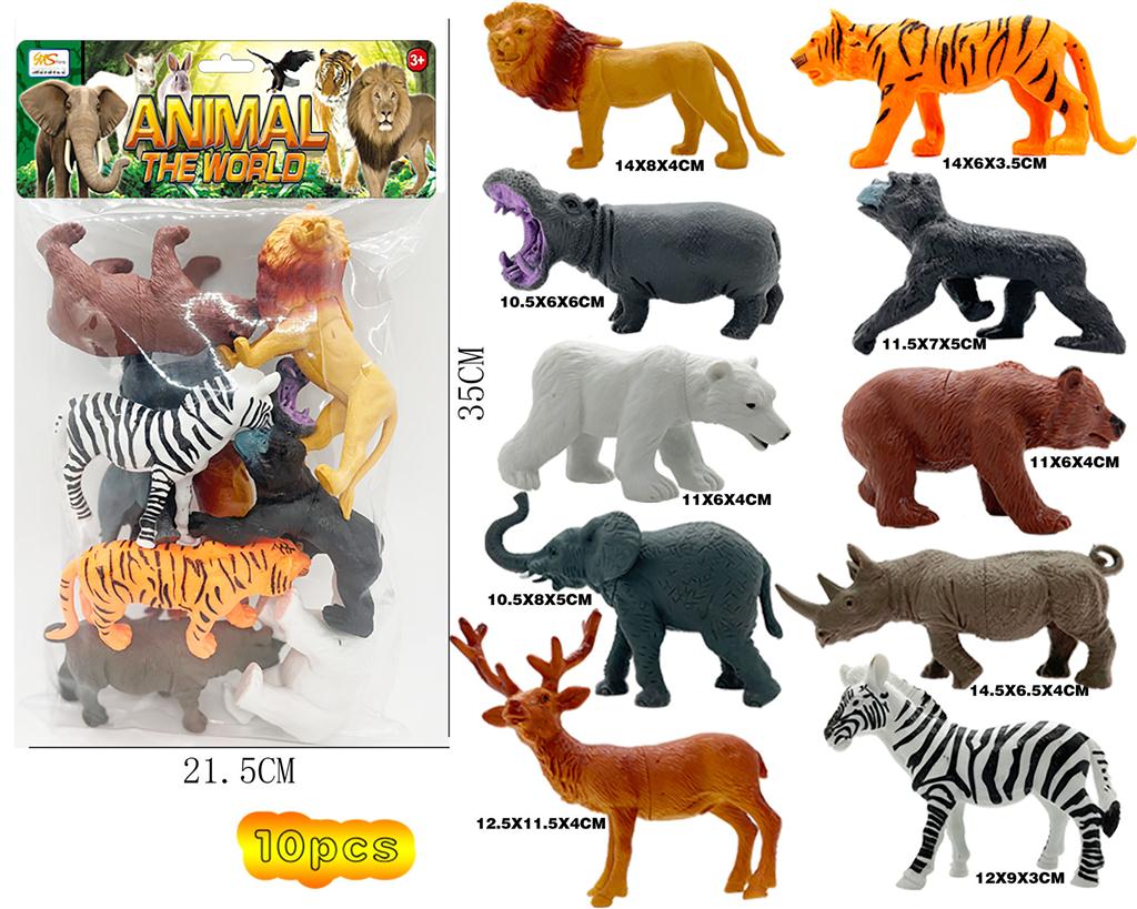 Set de animale sălbatice 10 buc. 88-11