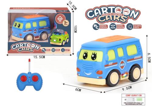 Игрушка автобус на п/у  6168-4