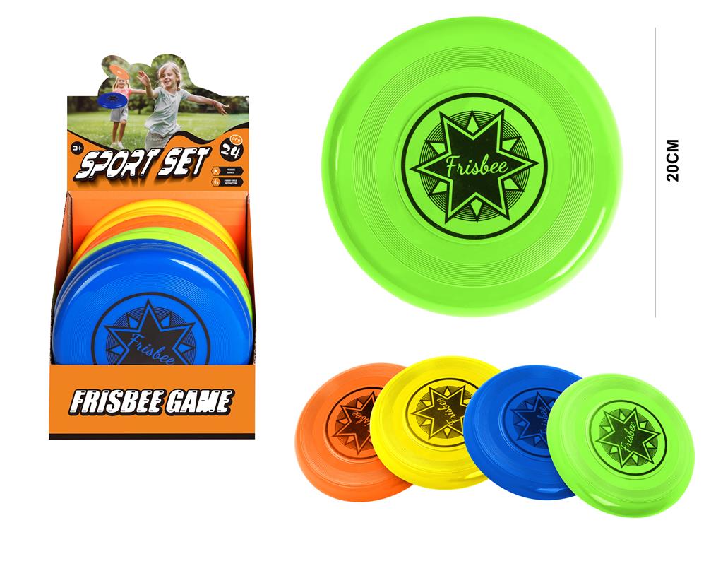 Frisbee 20cm/24 bucăți D821-36A