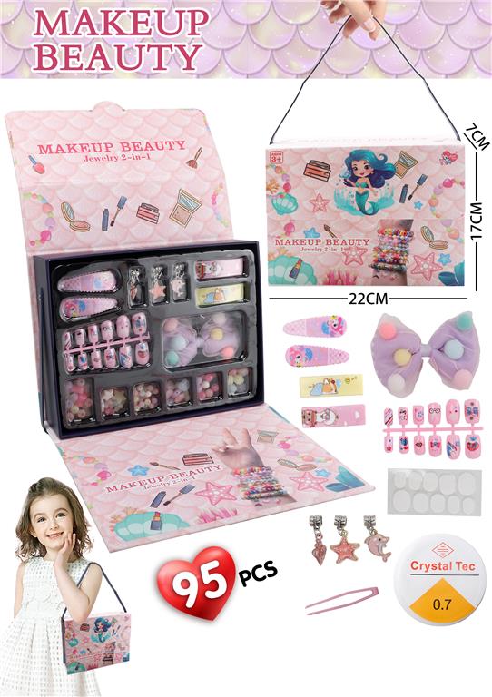 Set de mărgele pentru confecționarea brățărilor 95 buc. LD6096-1