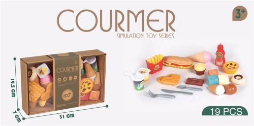 Игровой набор "Fastfood", 19дет 3006-7