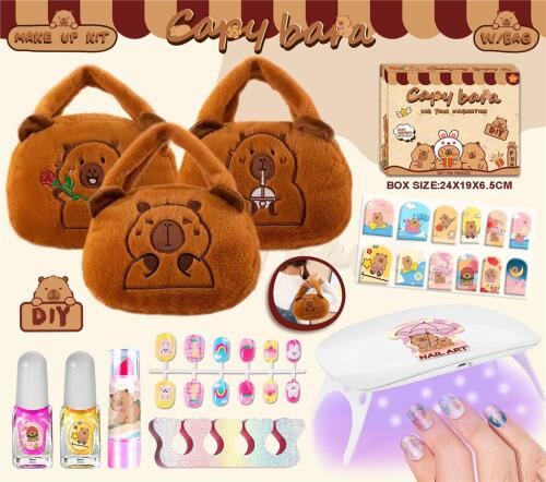 Игровой набор для маникюра в сумочке "Capibara" L5335