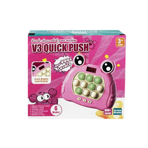 Интерактивная игрушка POP IT LCD, розовая GH-010