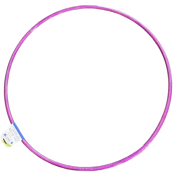 Cerc de hula 80cm, auriu/12 bucăți ZY2005-80