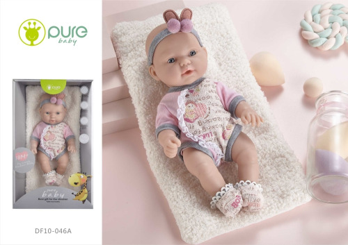 Кукла виниловая 25см "Pure Baby" DF10-046A
