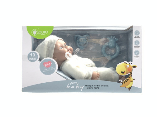 Кукла мальчик винил 25см "Pure Baby"  DF10-006D