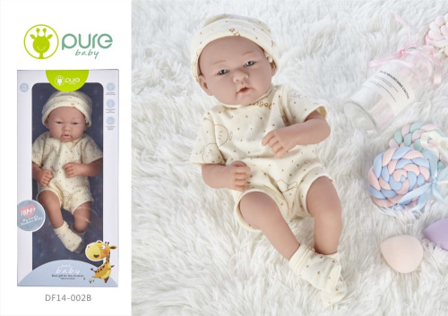 Кукла мальчик винил 25см "Pure Baby"  DF14-002B