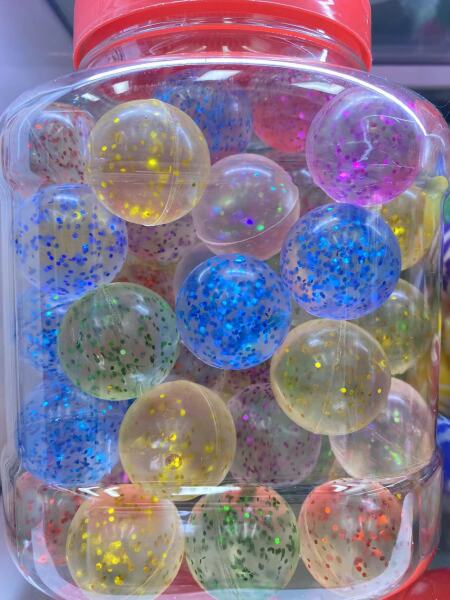 Попрыгунчик Glitter 35мм (банка) KD-35J