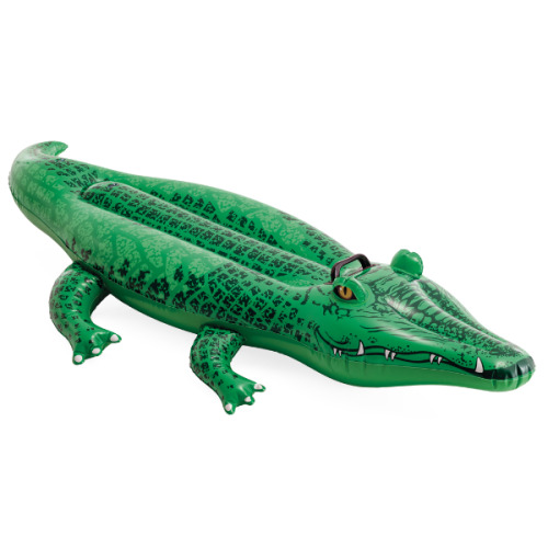 INTEX Plută-saltea gonflabilă “Crocodil” cu mâner, 168х86 cm, până la 40 kg, 3+ 58546