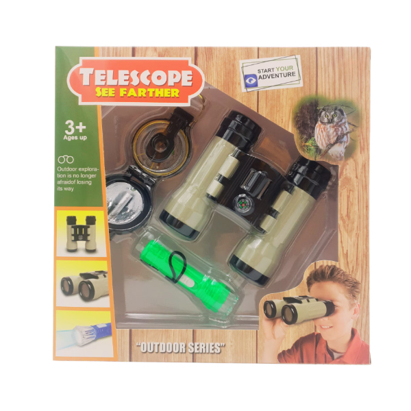 Set de joaca binoclu/lanterna/busola, 7915A1