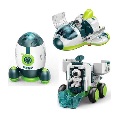 Игровой набор "Rocket Space", 3шт, D400-42D