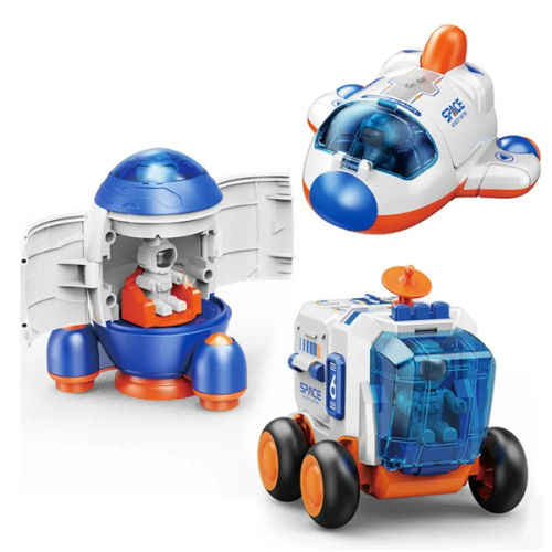 Игровой набор "Rocket Space", 3шт, D400-42D