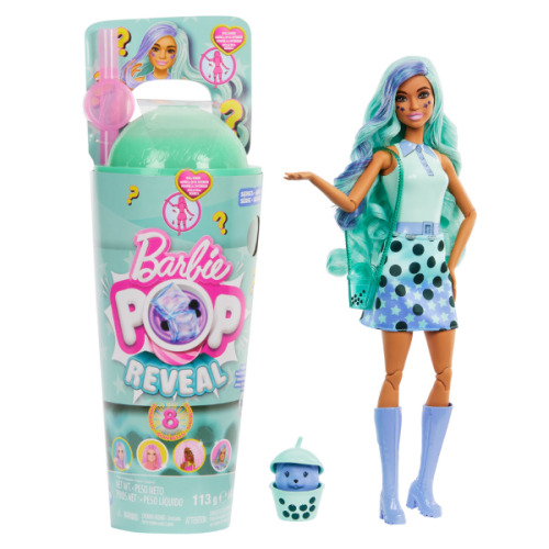 Кукла Barbie Pop Reveal «Зеленый чай», серия Bubble Tea HTJ21