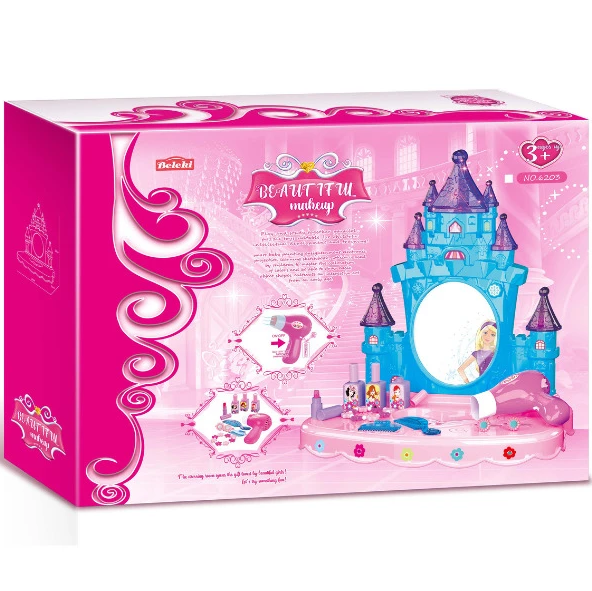 Set de joacă Essa Toys Castel albastru cu oglindă 58655