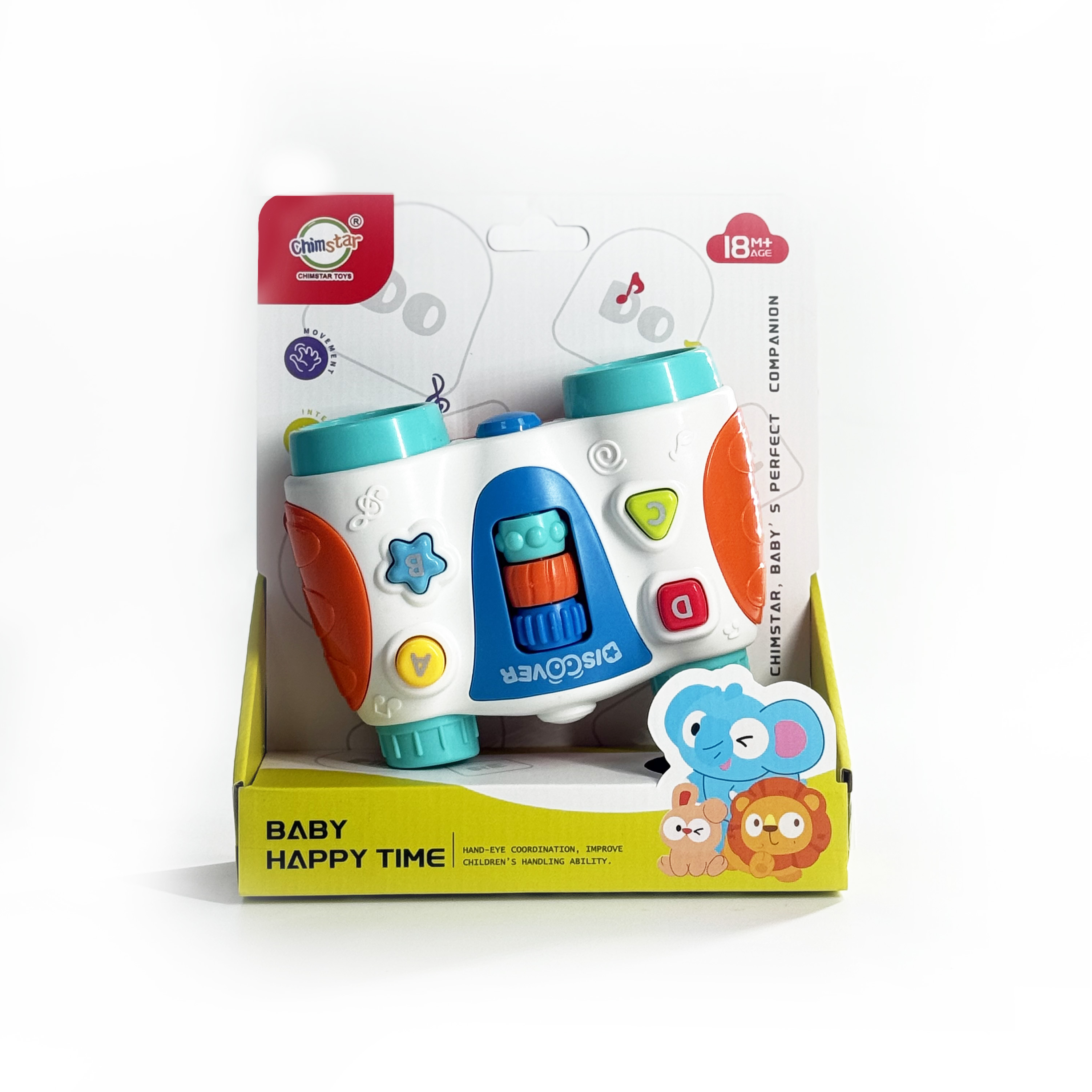 Binoclu jucărie cu sunet — model 366-048A