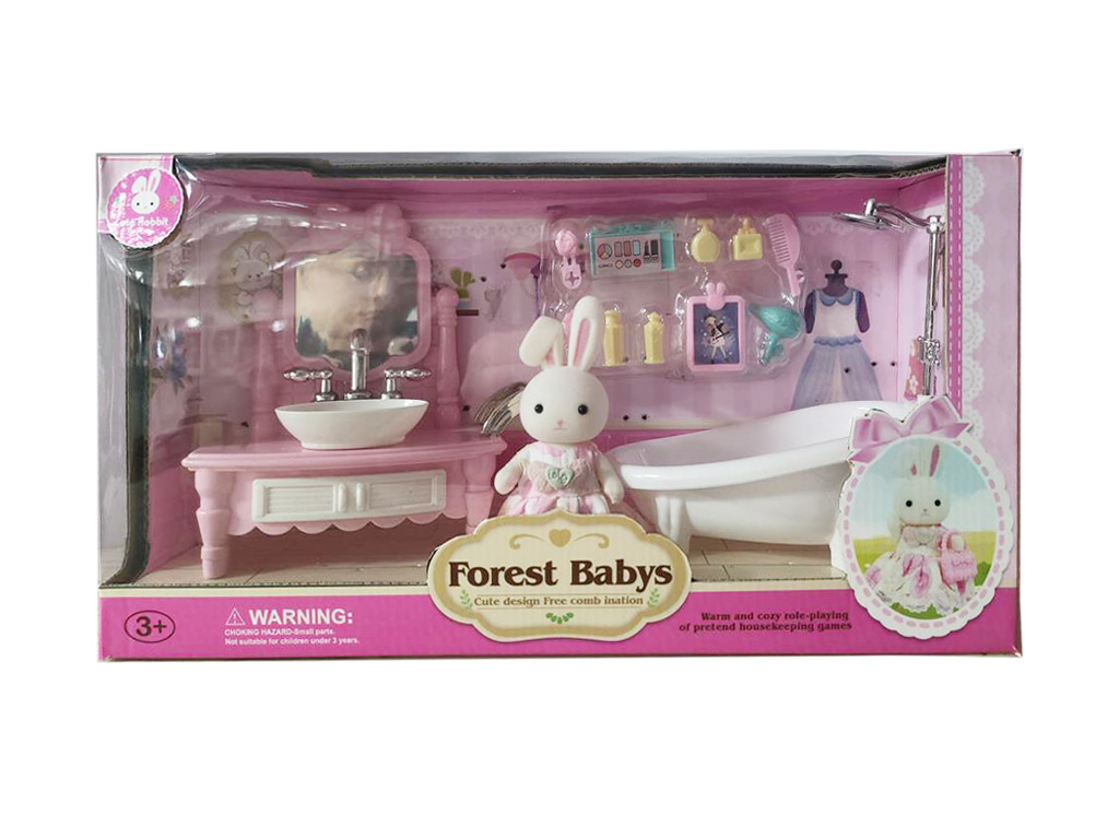 Набор для игры "Ванная" 3008-54