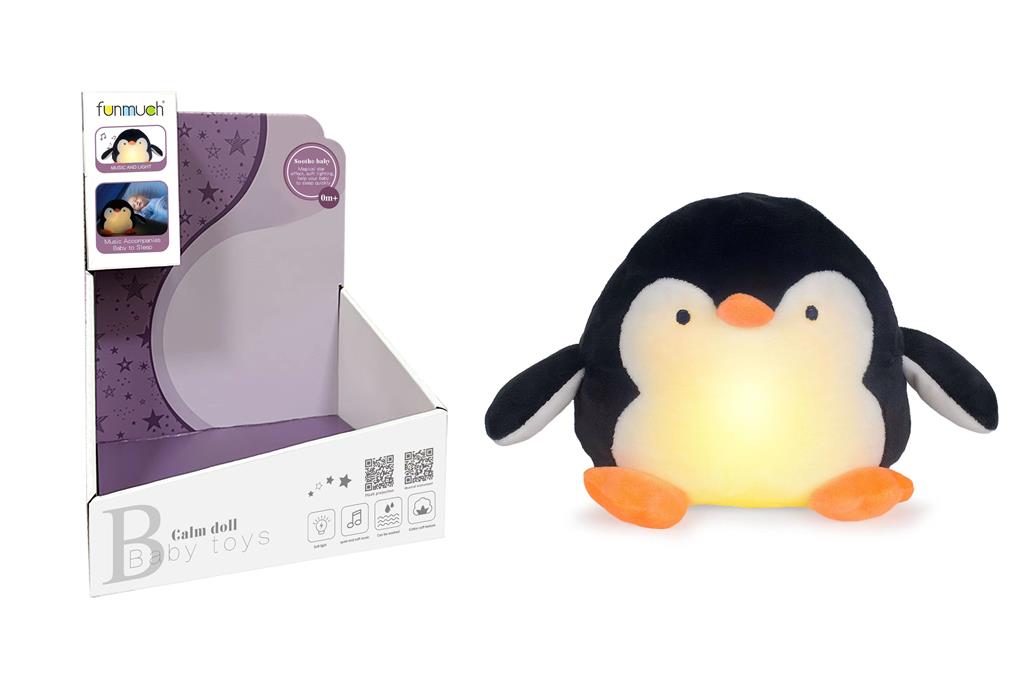 Lumină de noapte cu muzică „Penguin” FM999-30
