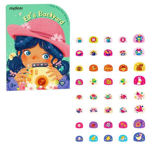 Наклейки для ногтей "Двор Эльфа"  MD4261