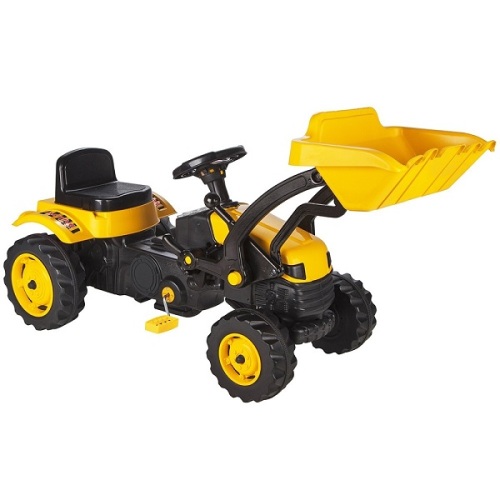 Tractor Excavator cu pedale „Active”, galben 07315