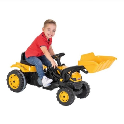 Tractor Excavator cu pedale „Active”, galben 07315