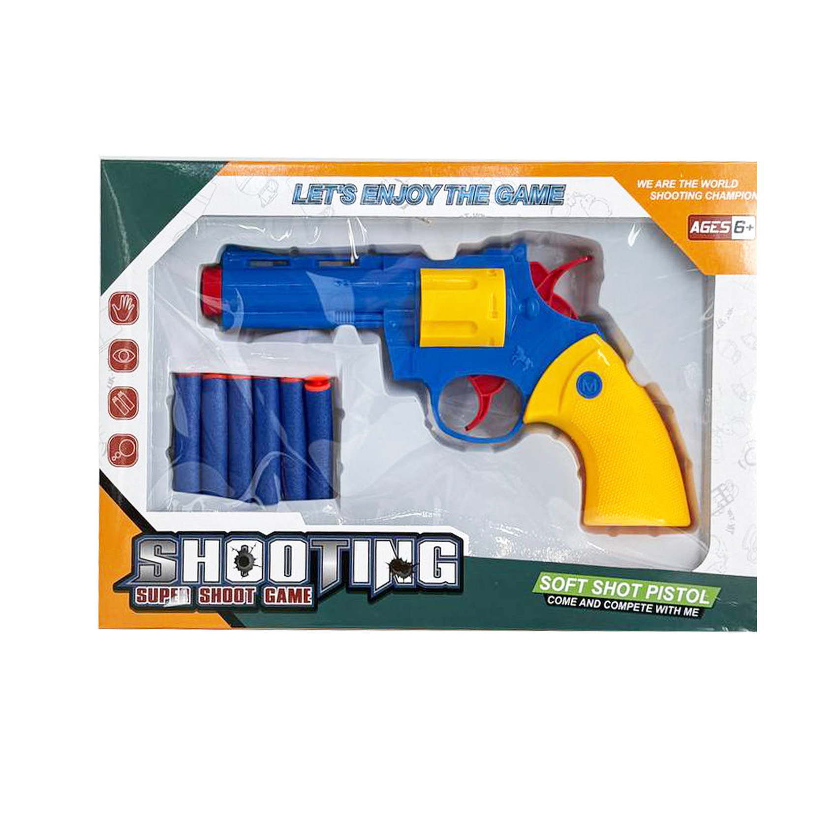 Игровой набор пистолет с наручниками, AT688