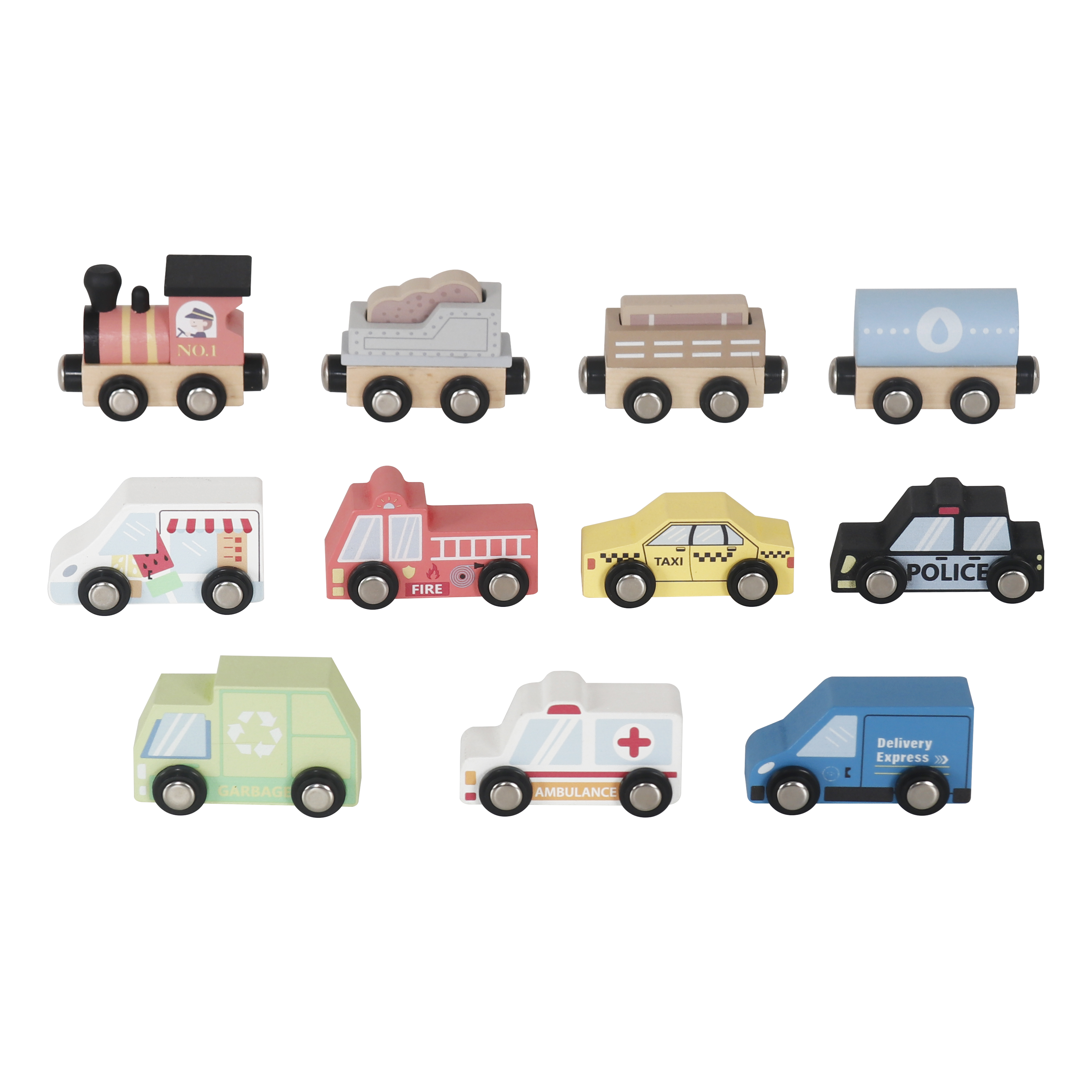 Set de joaca din lemn W04A640