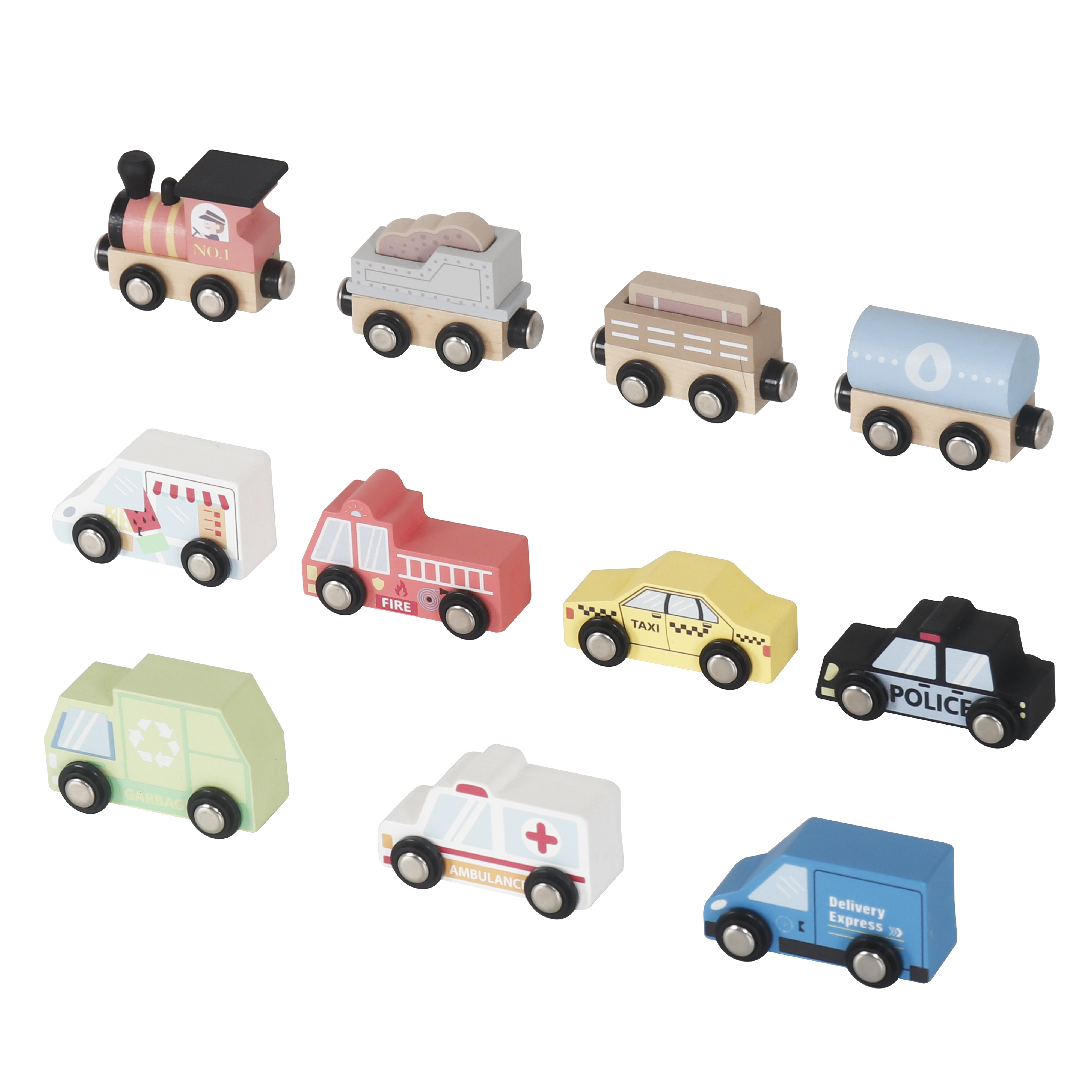 Set de joaca din lemn W04A640
