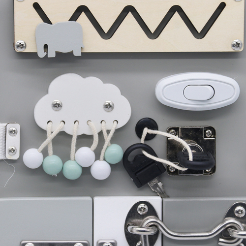 Busyboard din lemn"Elefant" W12D558