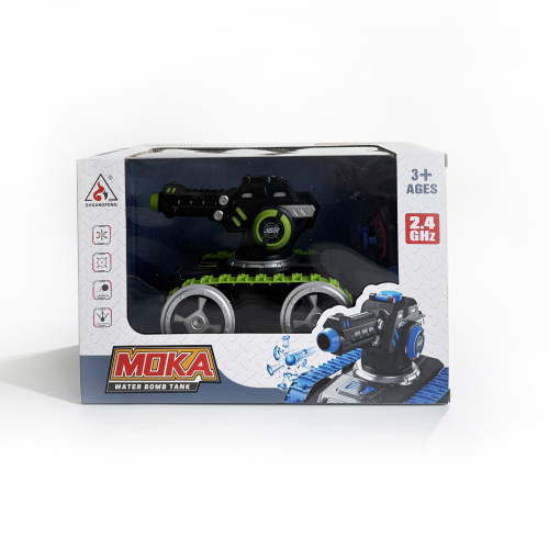 Jucărie tanc cu telecomandă și bile cu apă 2086