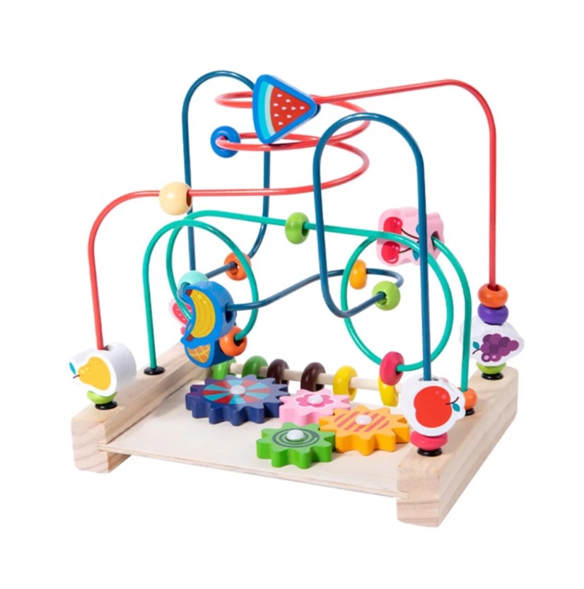 Jucarie Labirint educational din lemn  S11B005