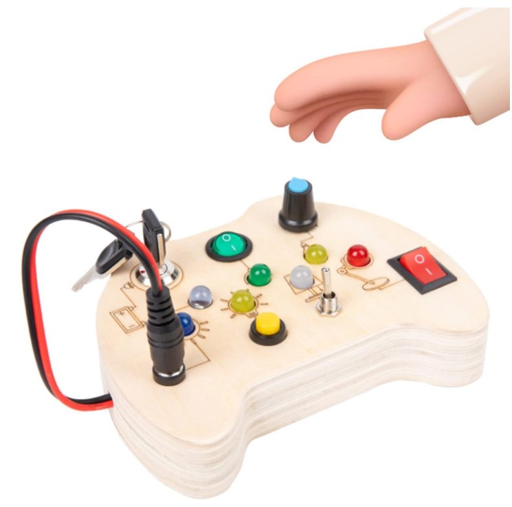 Busyboard din lemn  S12D001