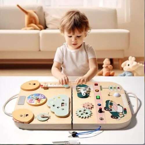 Busyboard din lemn S12D003