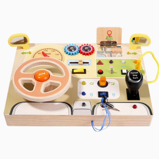 Busyboard din lemn S12D004