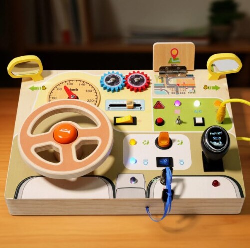 Busyboard din lemn S12D004