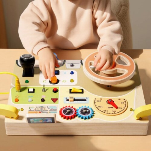 Busyboard din lemn S12D004