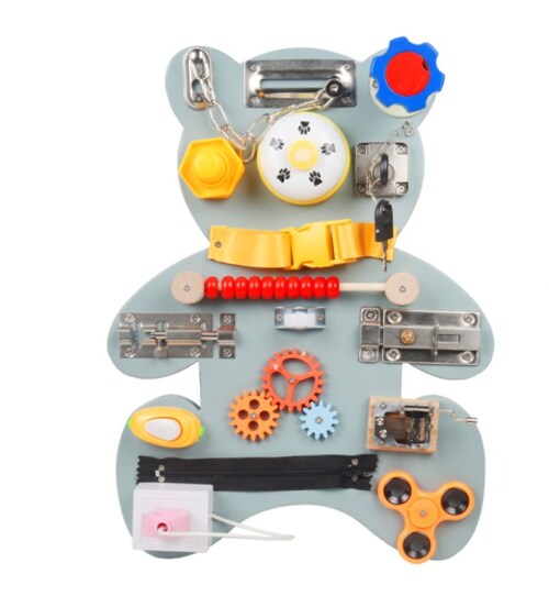Деревянный развивающая игрушка Мишка S12D010