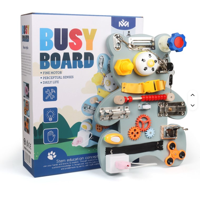 Деревянный развивающая игрушка Мишка S12D010