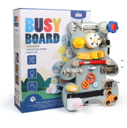 Деревянный развивающая игрушка Мишка S12D010