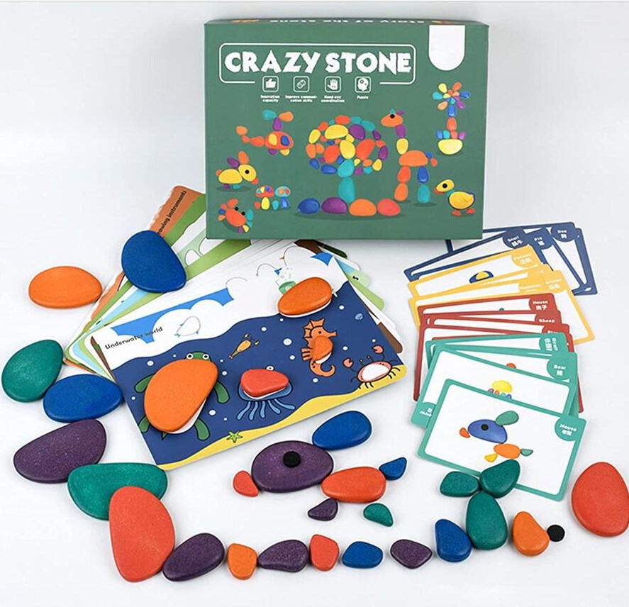 Sortator de jocuri din lemn "Crazy Stone" S12E014