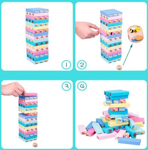 Jenga "Animale" S13D003