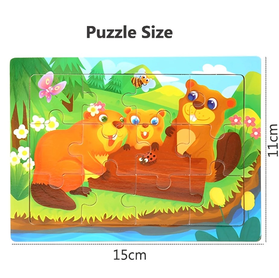 Puzzle-uri din lemn pentru copii S14A004