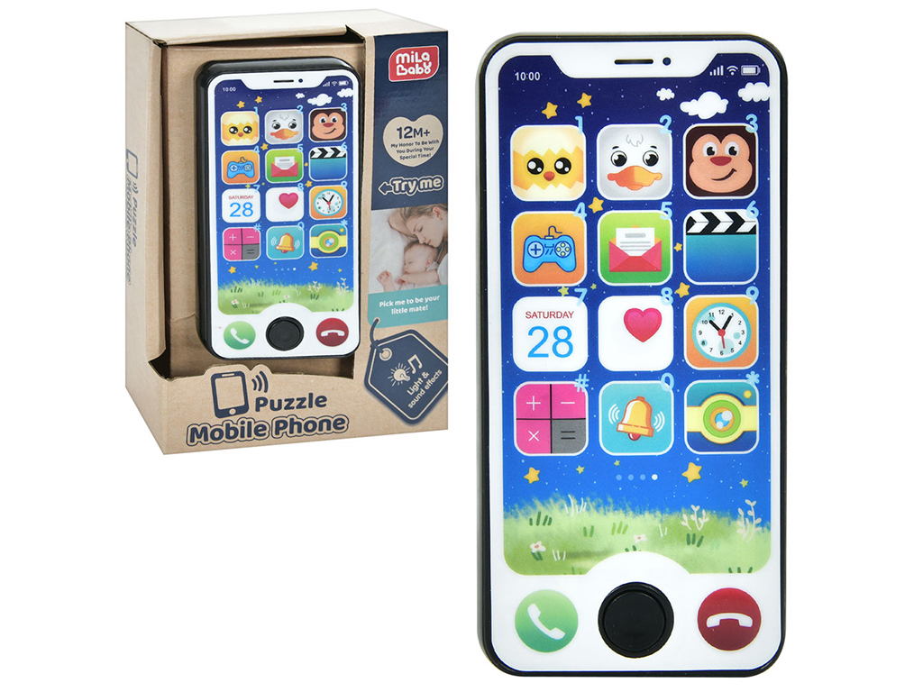 Telefon de jucărie (lumină, sunet) 49503