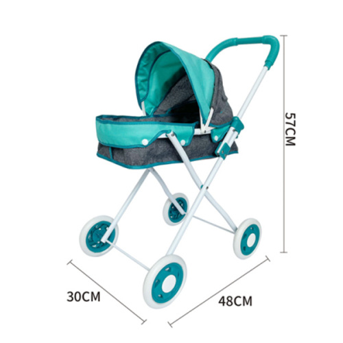 Cărucior roz pentru păpuș 936-4S