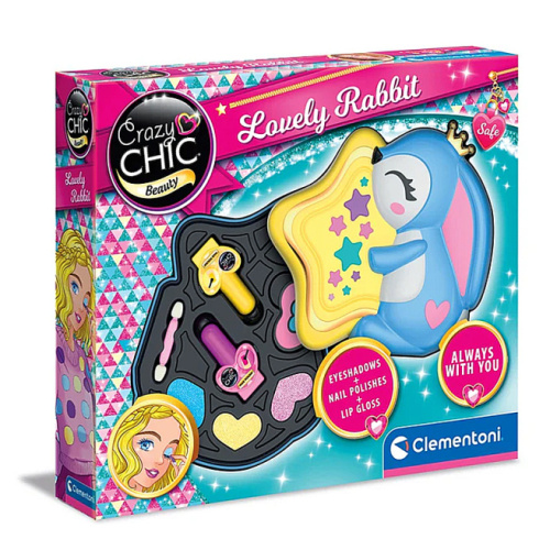 Set pentru machiaj "Iepuraș" Crazy Chic 18810