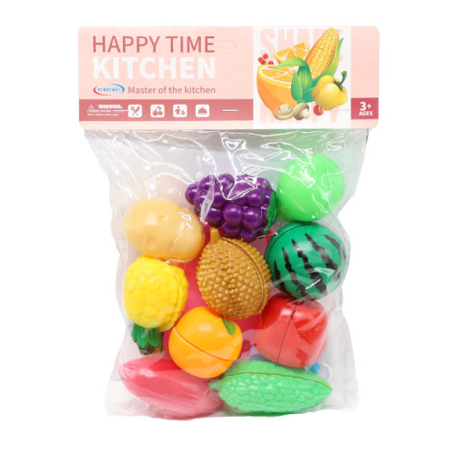 Set fructe și legume cu velcro, 12 buc  832099