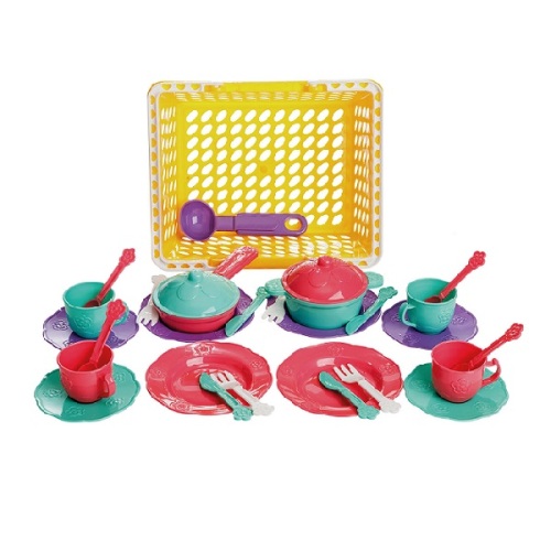 Seturi de veselă pentru păpuși Burak Toys Set Picnic  03149
