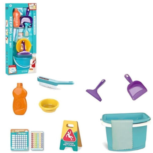 Jucărie Essa Set de curățenie pentru copii cu găleată HJ613A