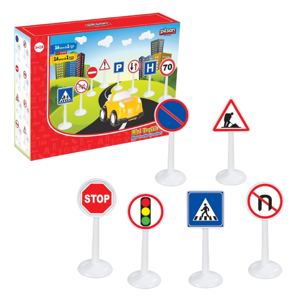 Игровой набор «Мини дорожные знаки» 03273