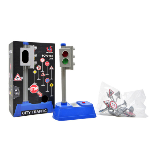Set de joacă "Semnele circulației rutiere” + semafor  602018
