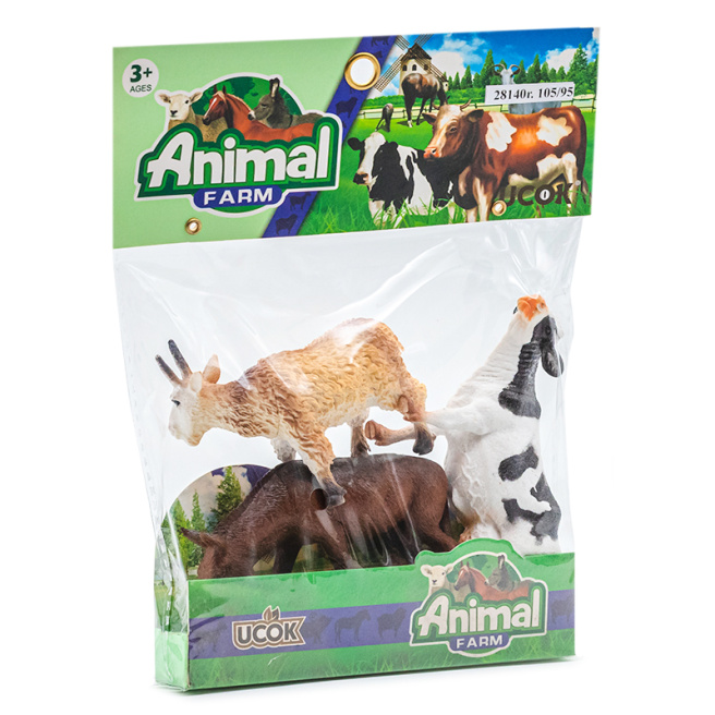 Set animale de ferma 12cm 3buc, cod 28140
